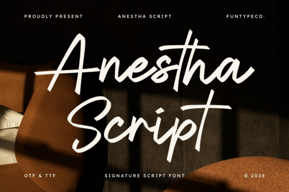 Anestha Script Font: A Web Designer’s Layout Review