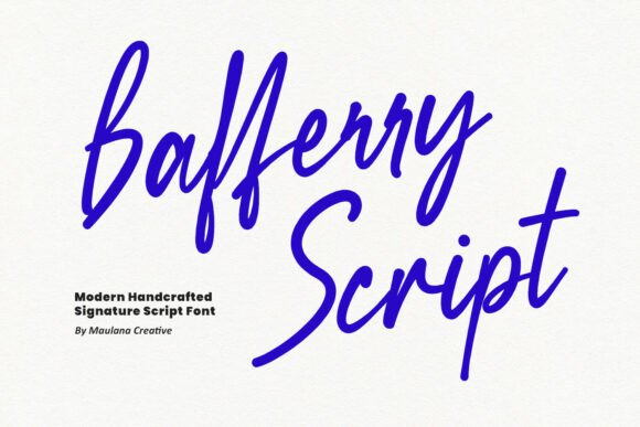 Bafferry Script Font: A Real Branding Upgrade