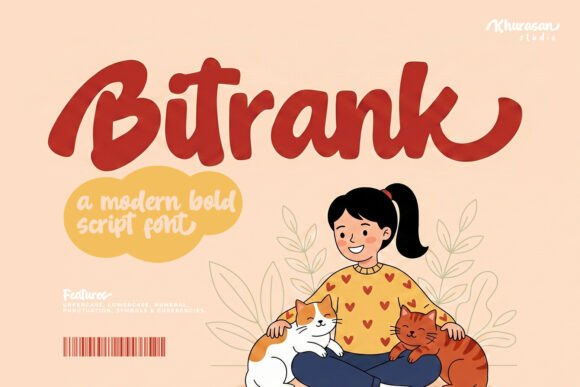 Bitrank Font: Natural Script for Web Design