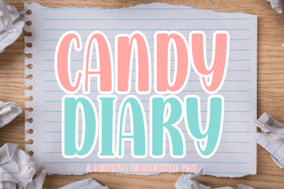 Candy Diary Font: Elevating Small Business Branding