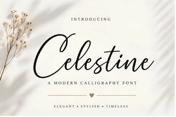 Celestine Font Review: A Luxury Script for Branding