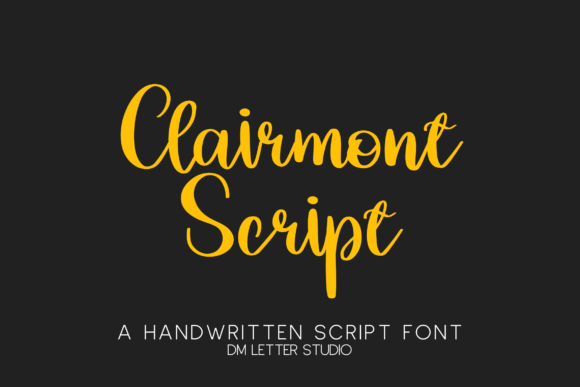 Clairmont Script Font for High-Impact Marketing