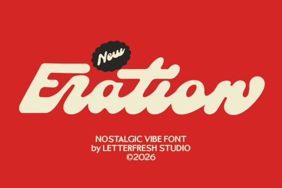 Eration Script Font: Adding Vintage Flow to Editorial Layouts