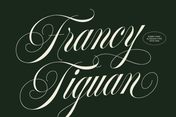 Francy Tiguan Font: Elevating Luxury Web Design