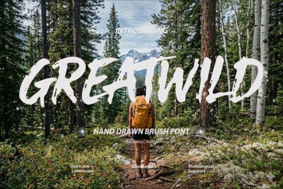 Greatwild Font: Adding Raw Energy to Editorial Design