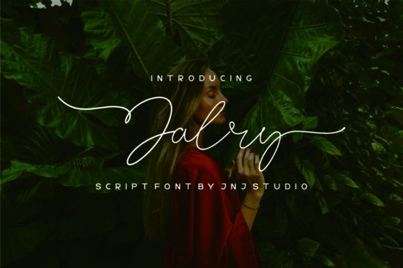 Jalry Script Font Review for Campaign Design