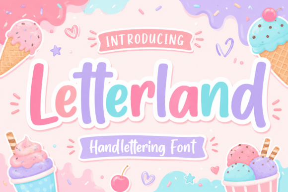 Letterland Font: A Playful Display Typeface for Editorial Design