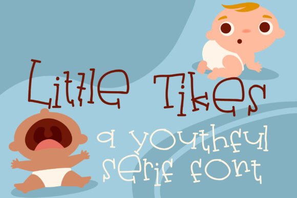 Little Tikes Family Font for Authentic Business Branding