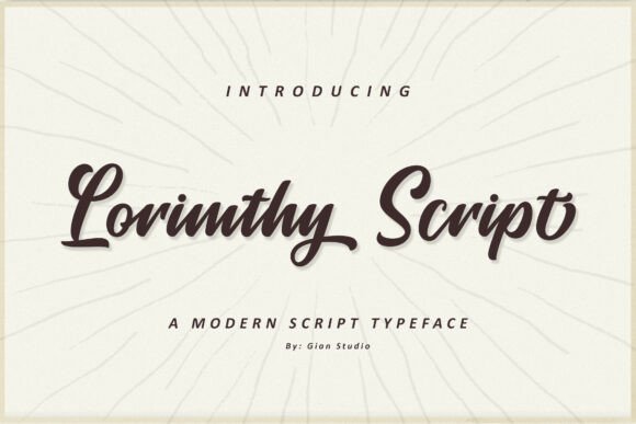 Lorimthy Script Font: A Designer’s Branding Test