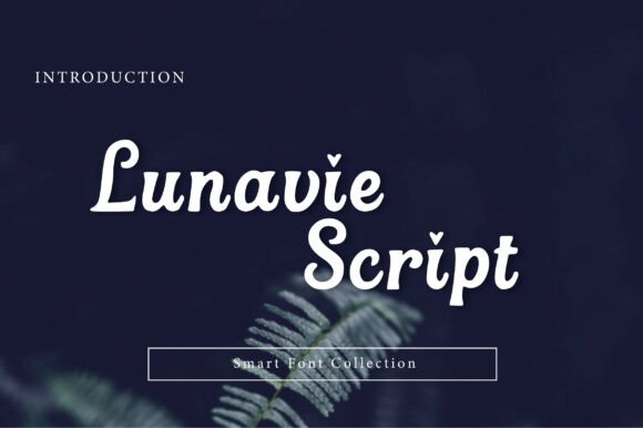 Lunavie Script Font: Whimsical Web Typography