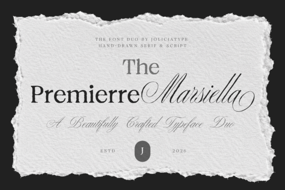 Premierre Marsiella Font: A Luxury Serif and Script Duo