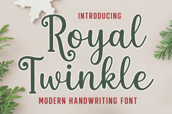 Royal Twinkle Font: A Festive Script for Business Branding