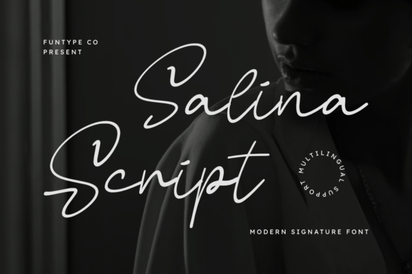 Salina Script Font: Elegant Branding for Small Business