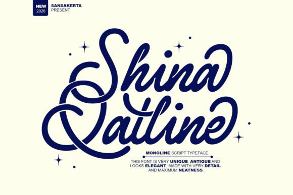 Shina Qatline Font Review for Campaign Design