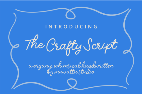 The Crafty Script Font for Authentic Editorial Design