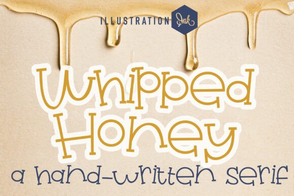 Whipped Honey Family: A Clean Handwritten Font for Business