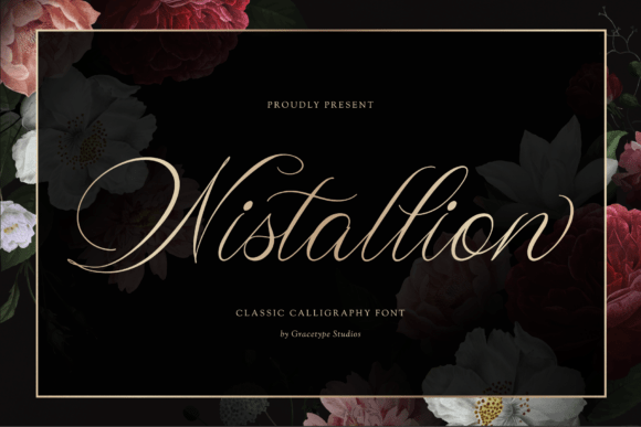 Wistallion Font: Elegant Script for Handmade Products